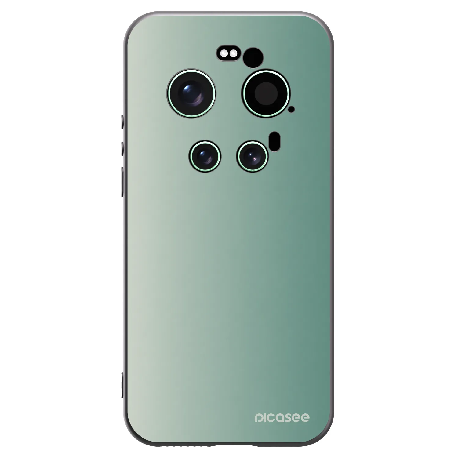 Picasee silikonový černý obal pro Xiaomi 17 Ultra - Misty Sage