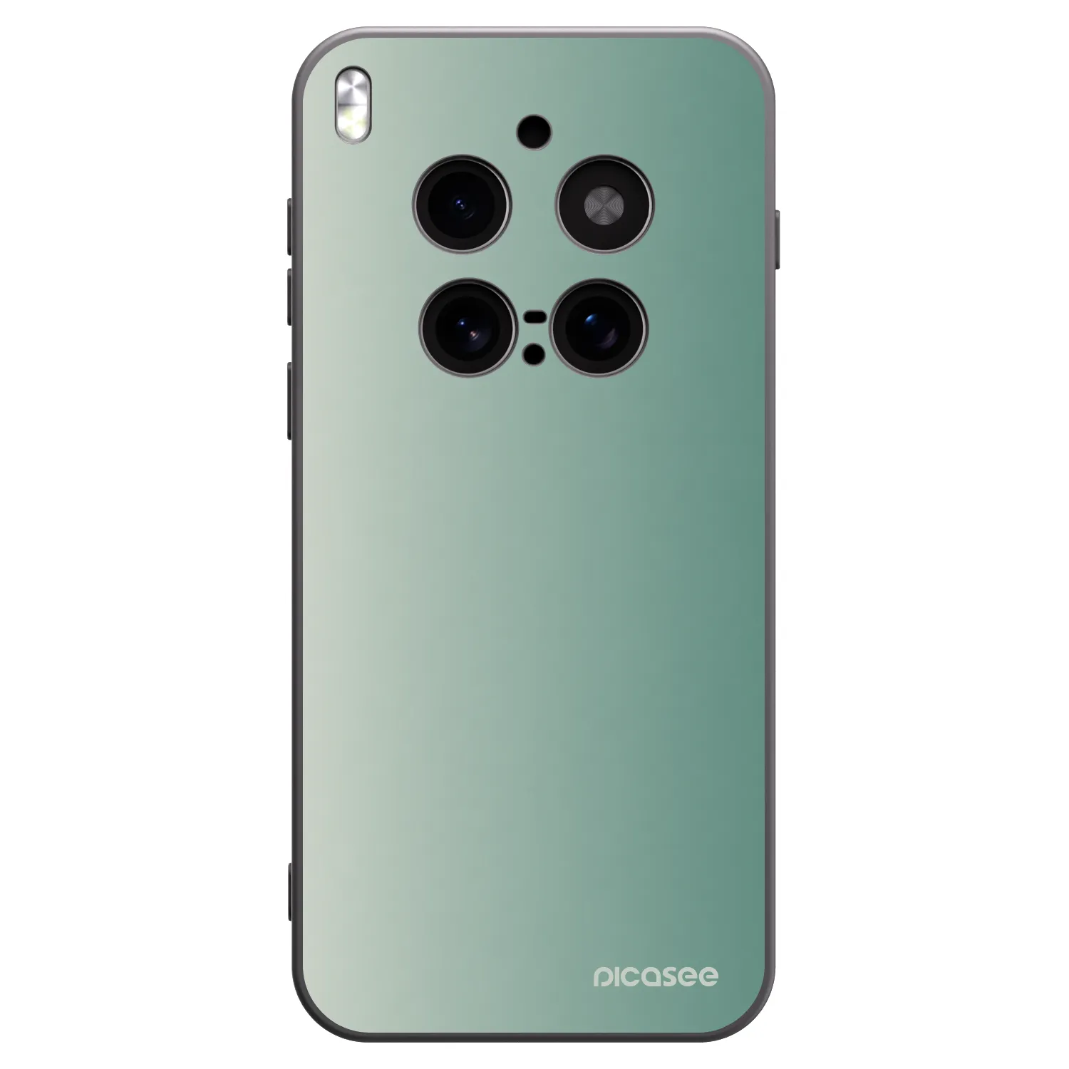 Picasee silikonový černý obal pro Vivo X300 Pro - Misty Sage