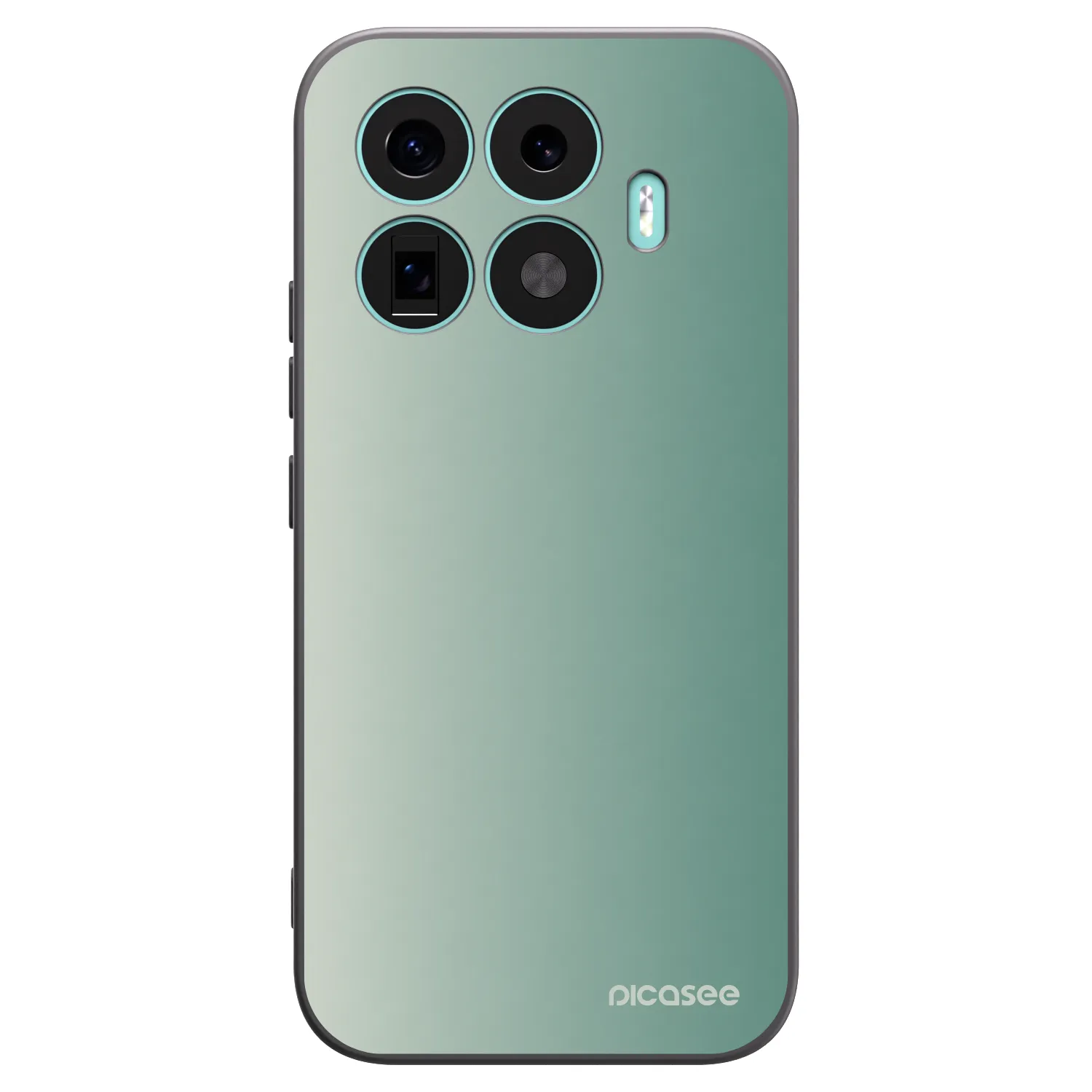 Picasee silikonový černý obal pro Xiaomi 17T - Misty Sage