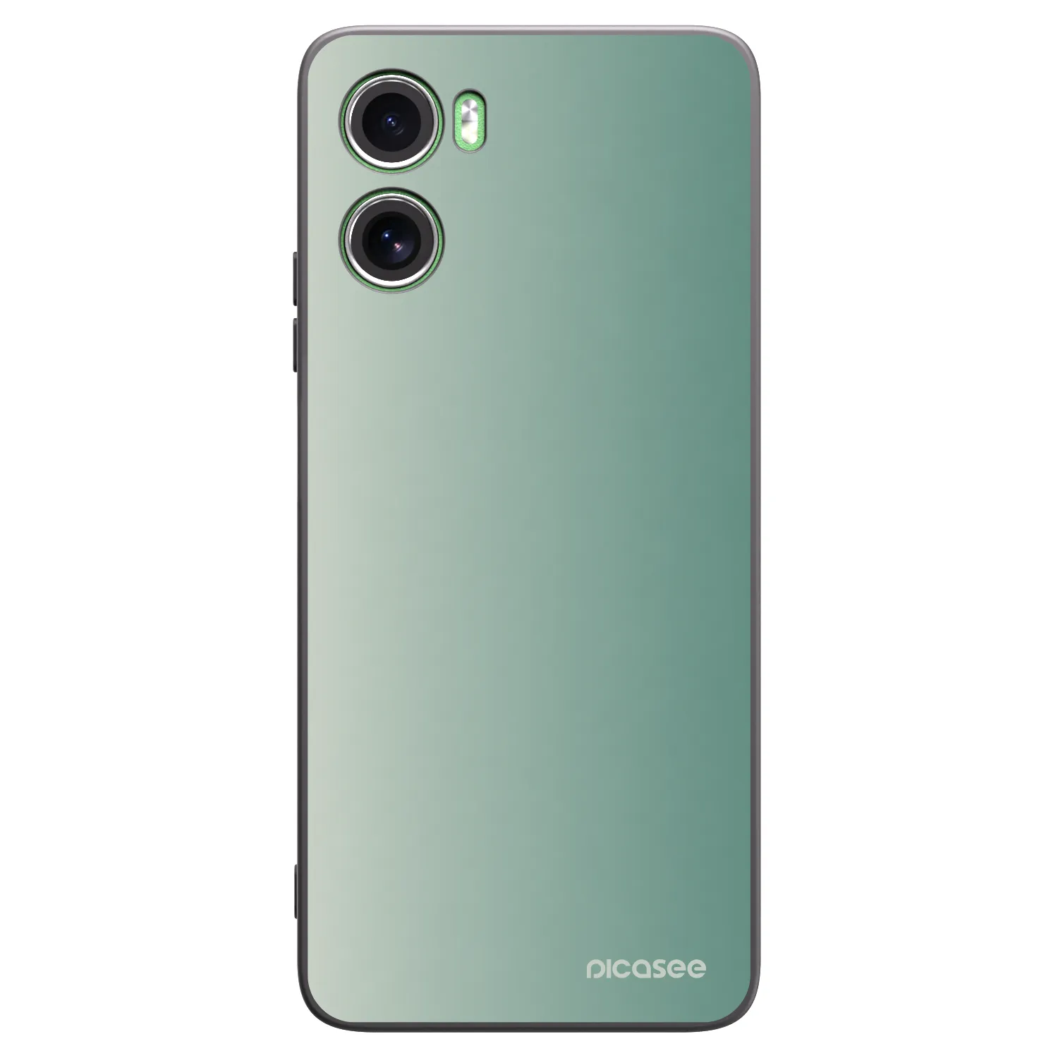 Picasee silikonový černý obal pro Motorola Moto G06 - Misty Sage
