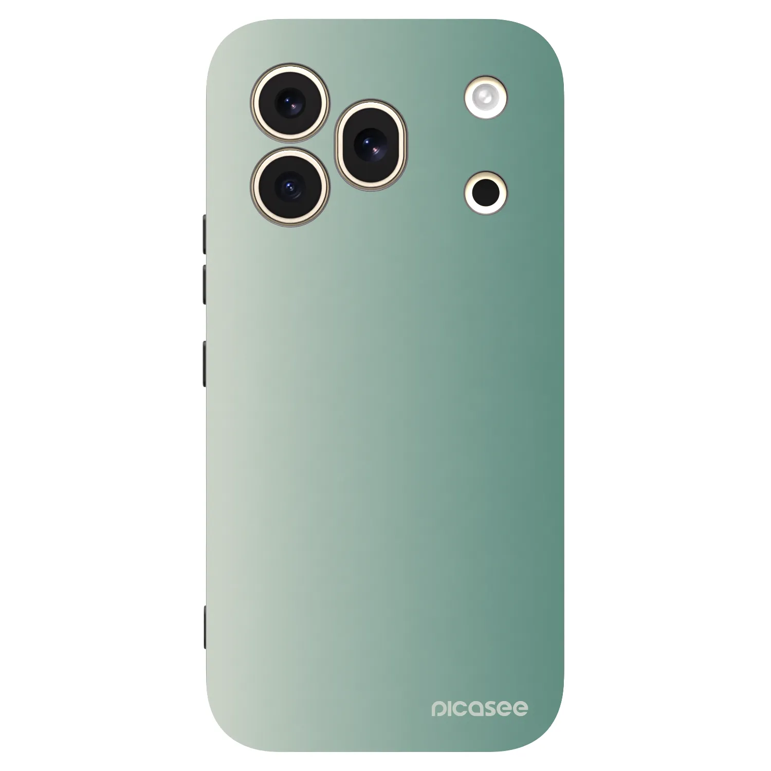 Picasee silikonový černý obal pro Honor 600 Pro - Misty Sage