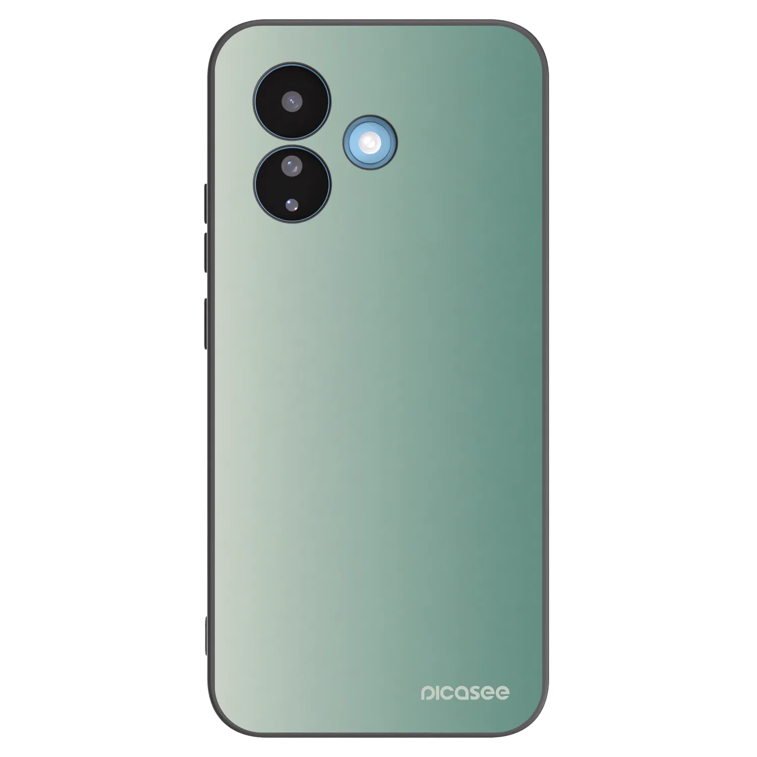 Picasee silikonový černý obal pro Xiaomi Redmi Note 17 Pro 5G - Misty Sage