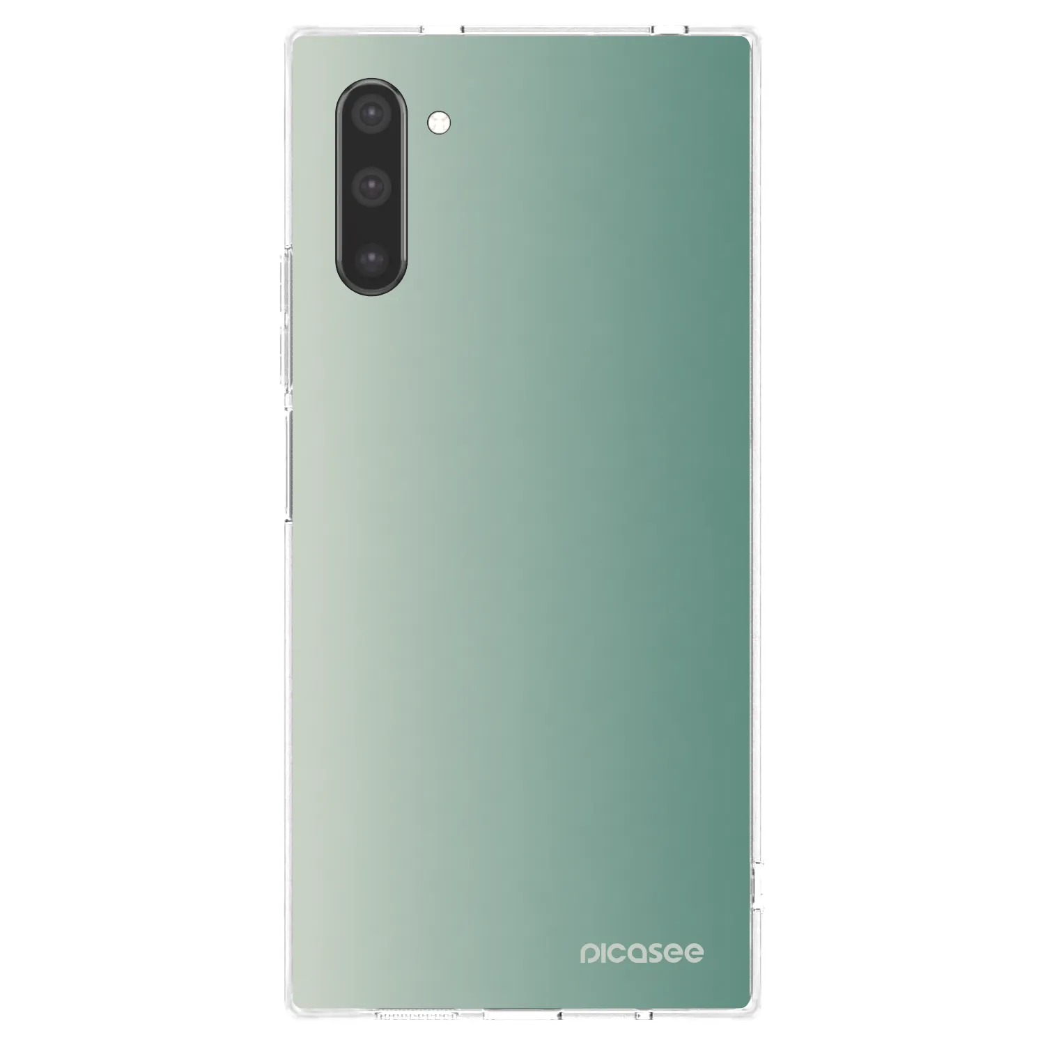 Picasee silikonový průhledný obal pro Samsung Galaxy Note 10 N970F - Misty Sage