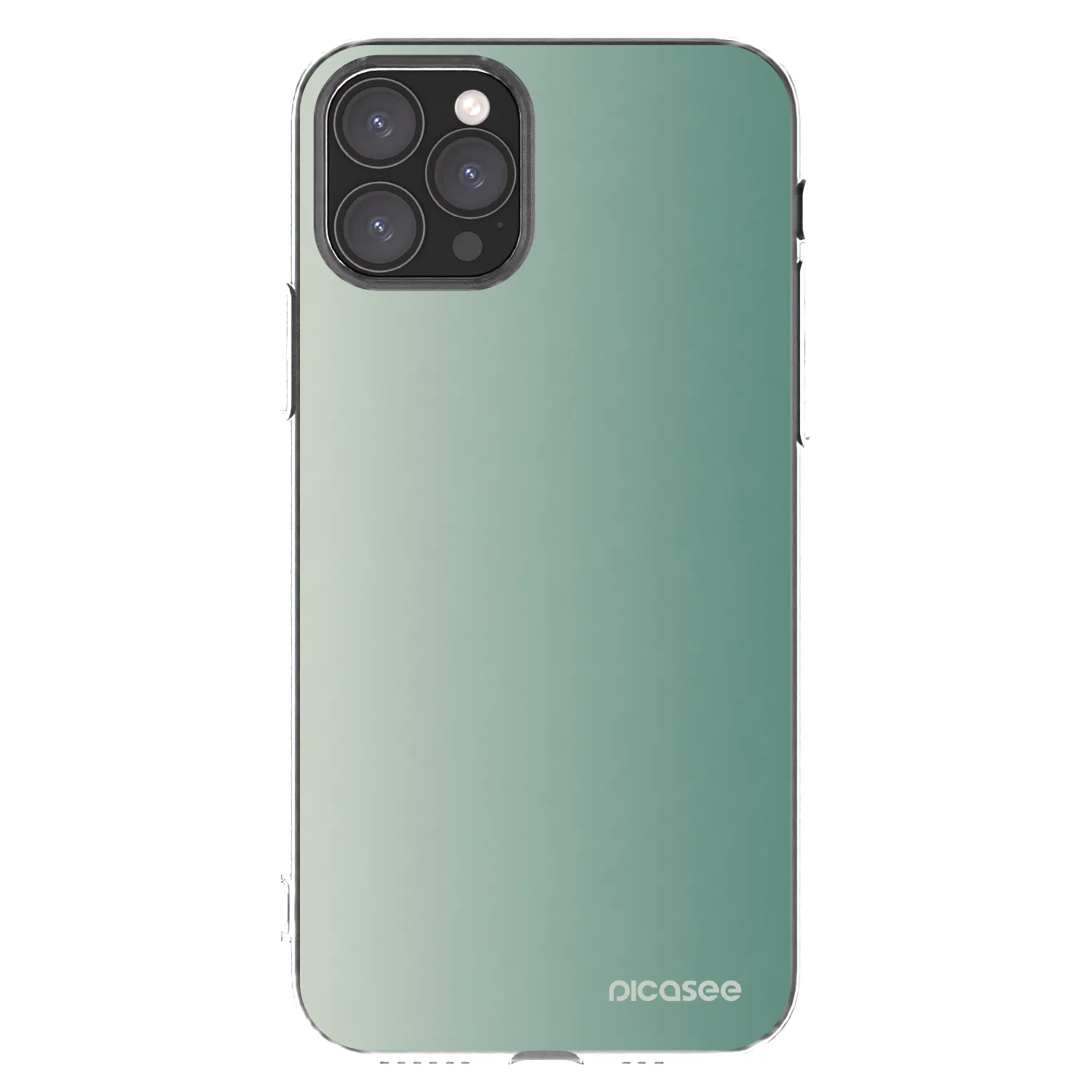 Picasee silikonový průhledný obal pro Apple iPhone 11 Pro - Misty Sage