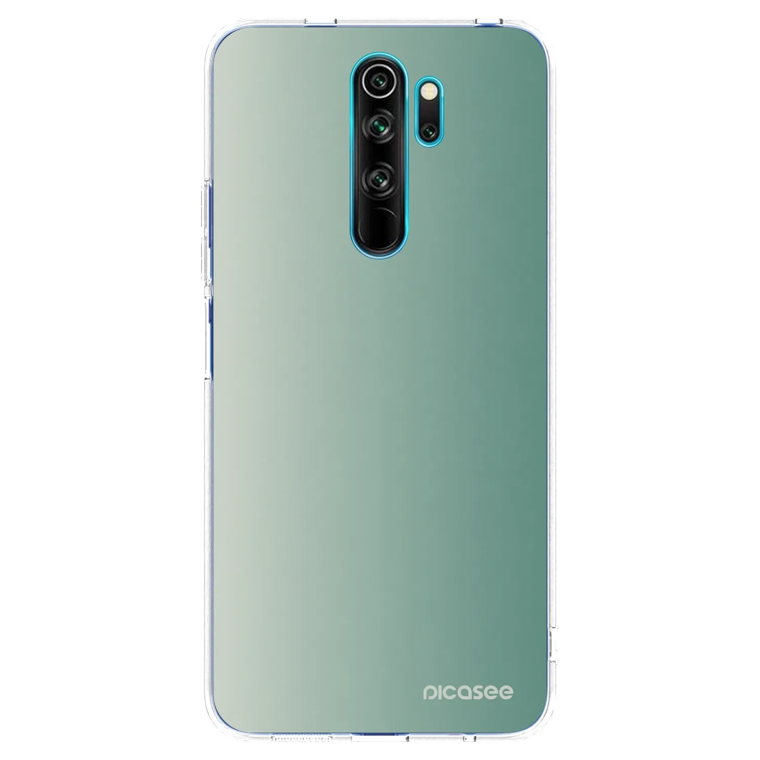 Picasee silikonový průhledný obal pro Xiaomi Redmi Note 8 Pro - Misty Sage