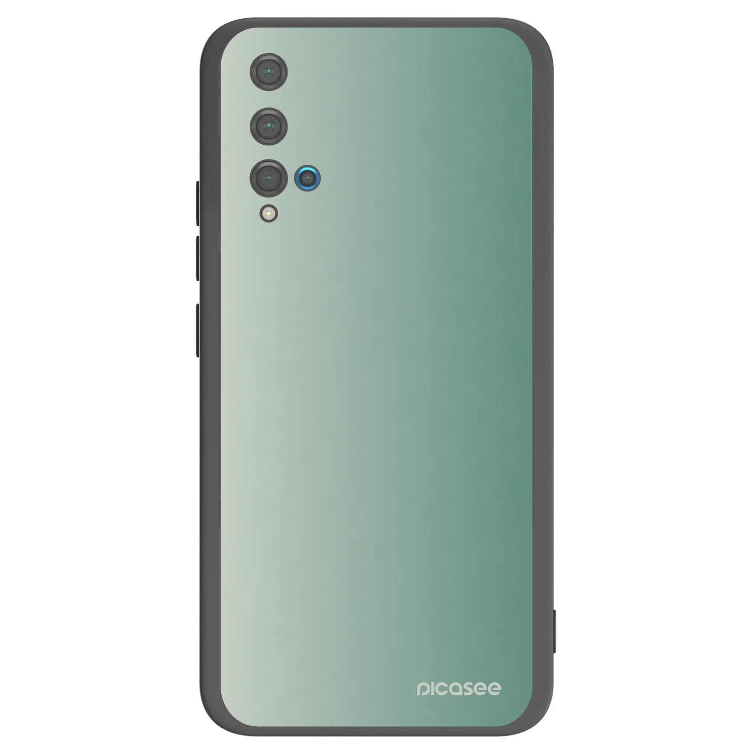 Picasee silikonový černý obal pro Huawei Nova 5T - Misty Sage