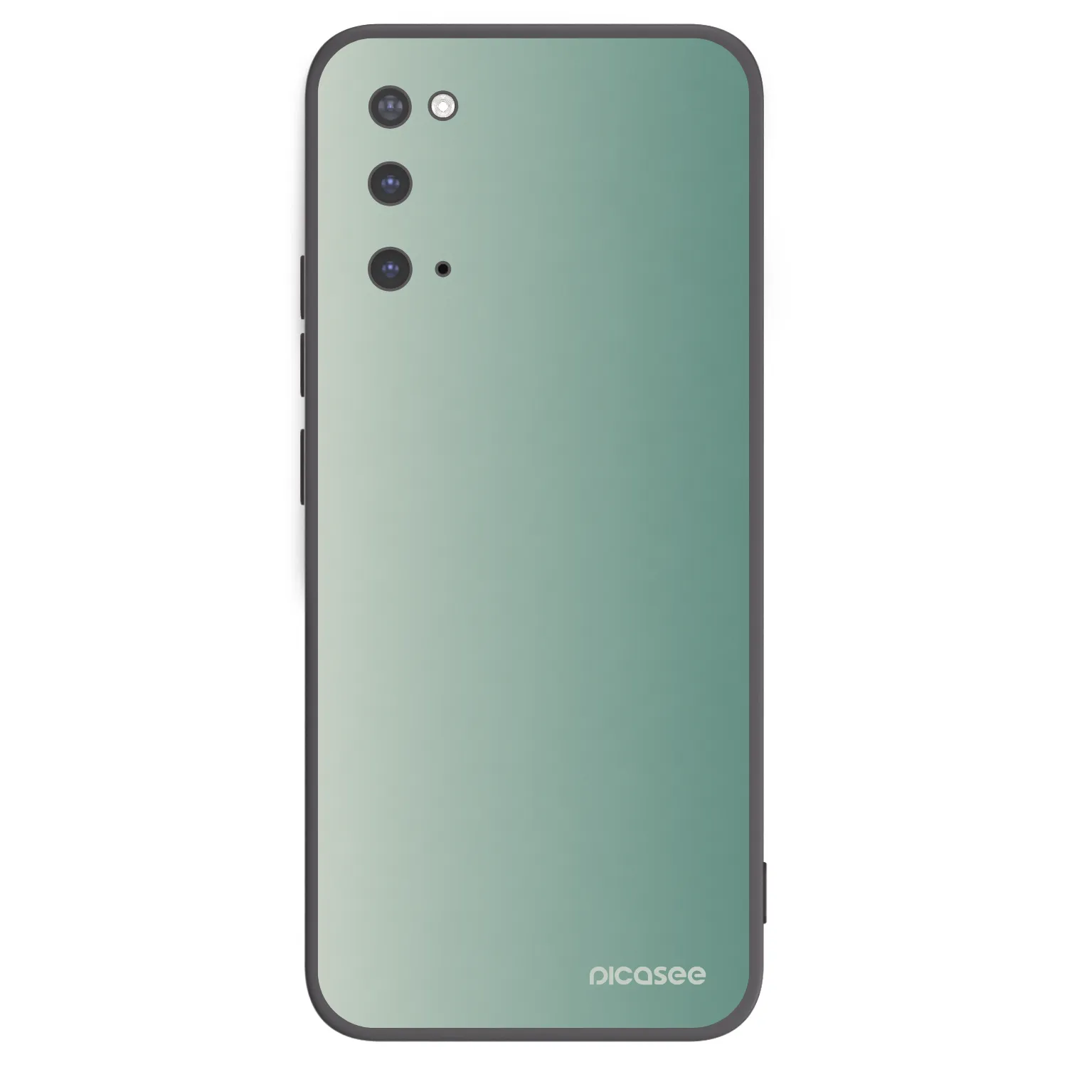 Picasee silikonový černý obal pro Samsung Galaxy S20 G980F - Misty Sage