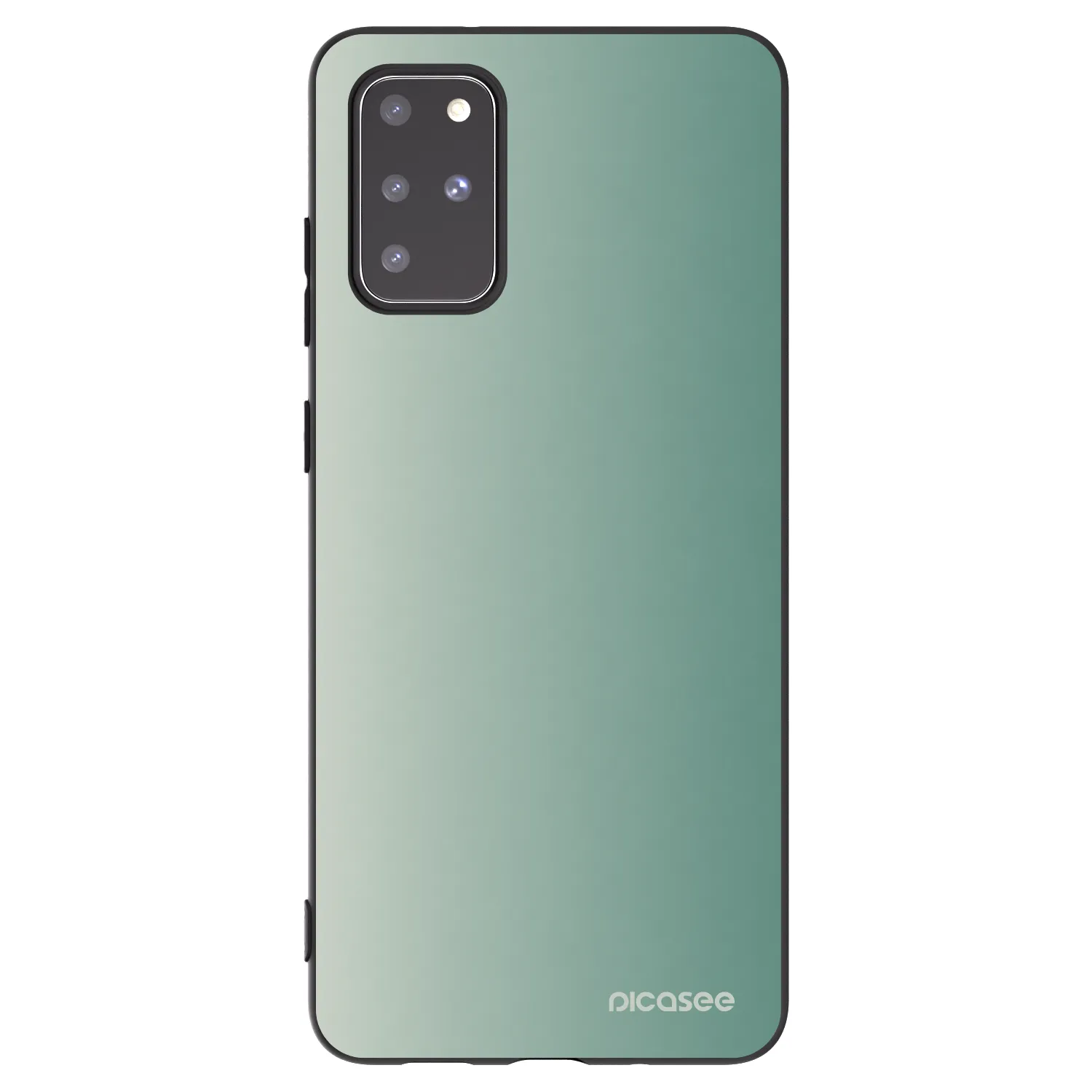 Picasee silikonový černý obal pro Samsung Galaxy S20+ G985F - Misty Sage