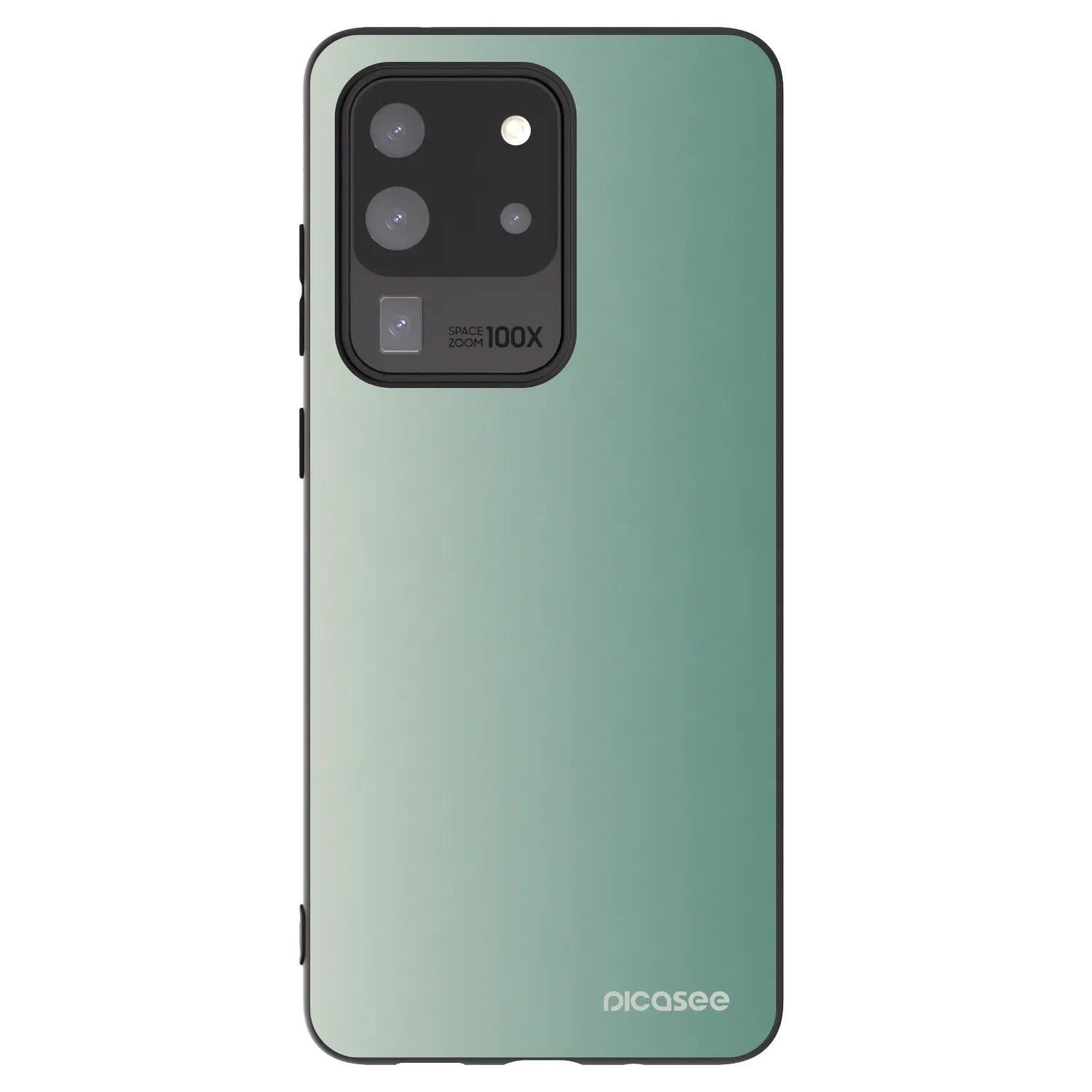 Picasee silikonový černý obal pro Samsung Galaxy S20 Ultra 5G G988F - Misty Sage