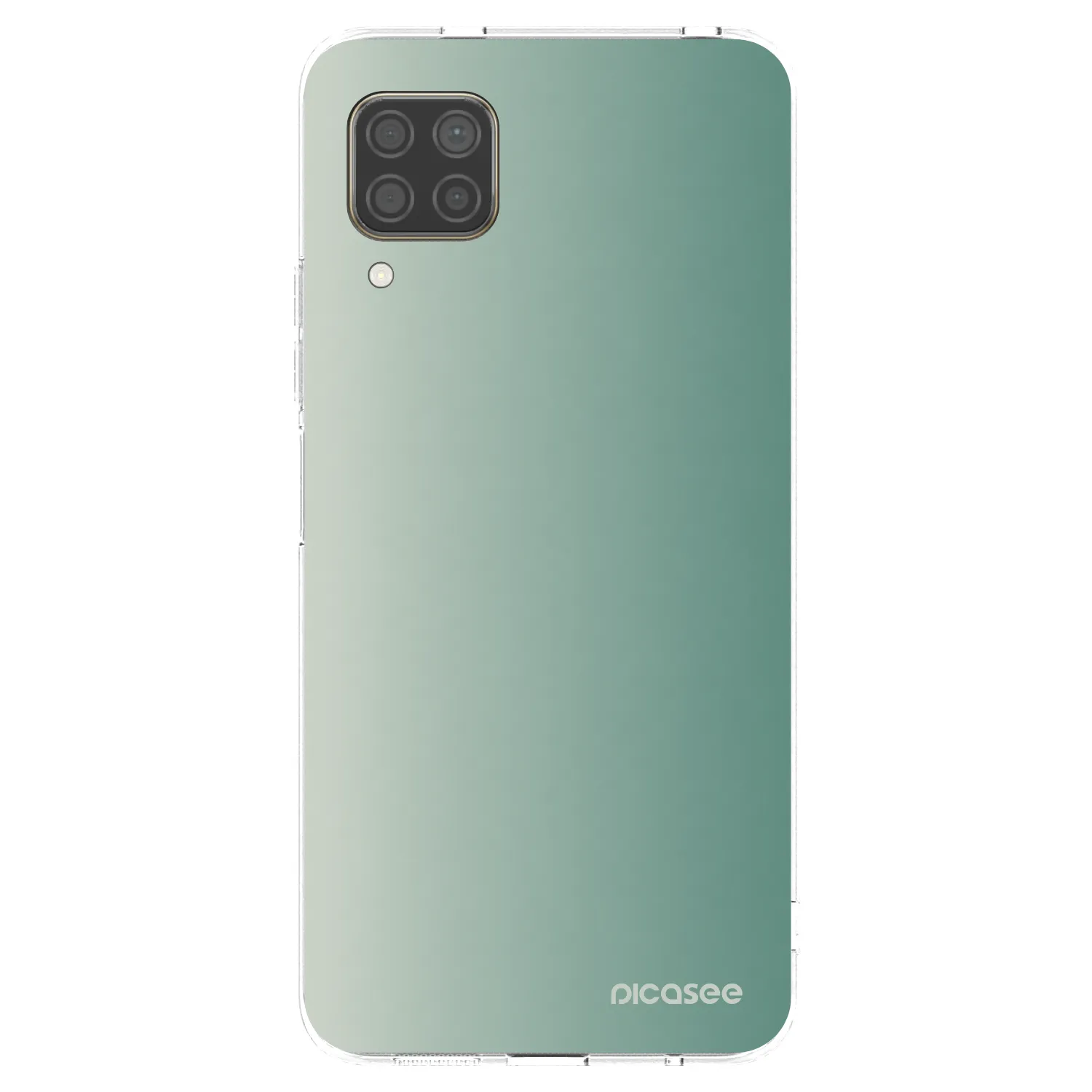Picasee silikonový průhledný obal pro Huawei P40 Lite - Misty Sage