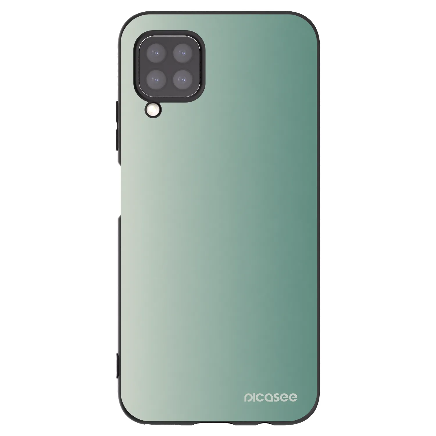 Picasee silikonový černý obal pro Huawei P40 Lite - Misty Sage