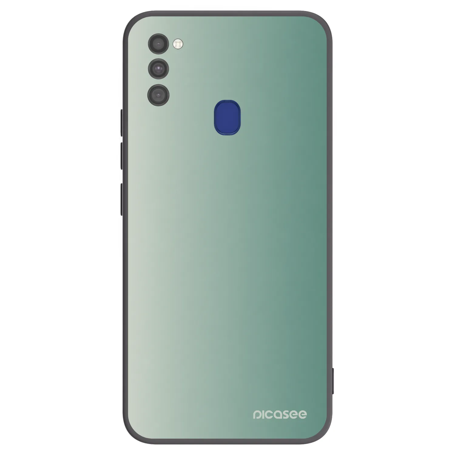 Picasee silikonový černý obal pro Samsung Galaxy M21 M215F - Misty Sage