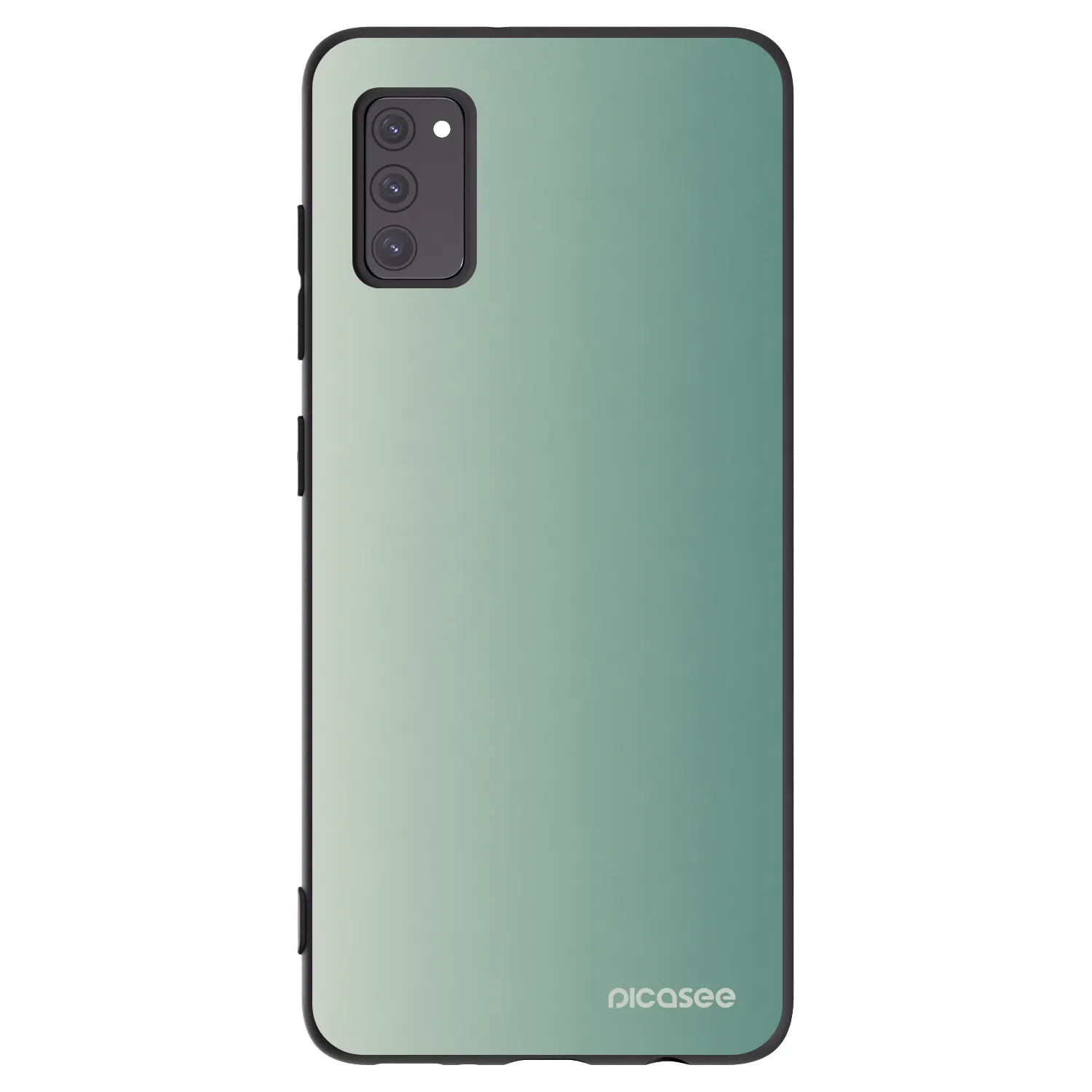 Picasee silikonový černý obal pro Samsung Galaxy A41 A415F - Misty Sage