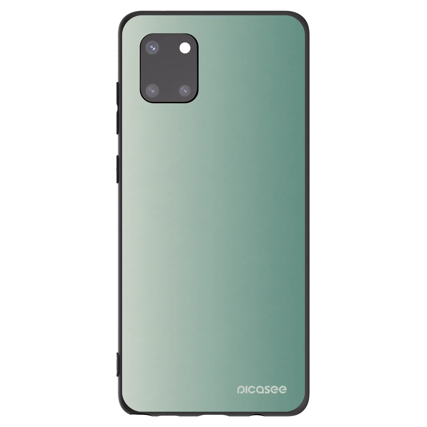 Picasee silikonový černý obal pro Samsung Galaxy Note 10 Lite N770F - Misty Sage