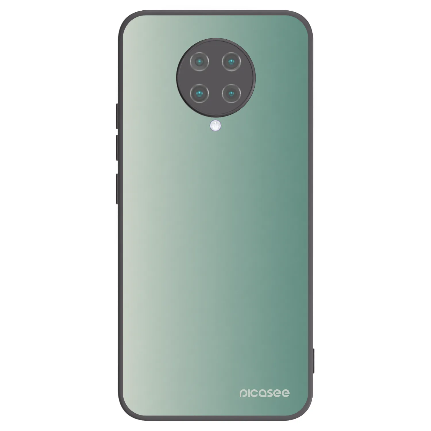 Picasee silikonový černý obal pro Xiaomi Poco F2 Pro - Misty Sage