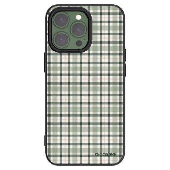 Picasee silikonový černý obal pro Apple iPhone 13 Pro - Sage Tartan