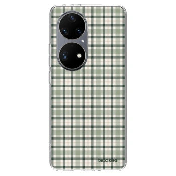 Obal pro Huawei P50 - Sage Tartan