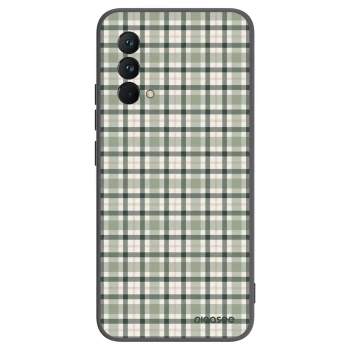 Picasee silikonový černý obal pro Realme GT Master Edition 5G - Sage Tartan