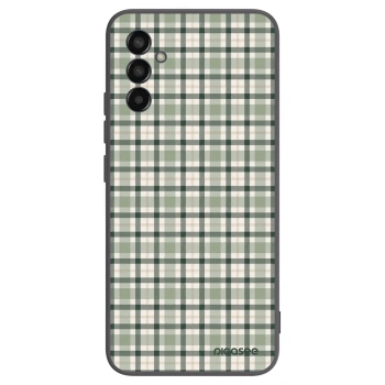 Obal pro Samsung Galaxy M13 M135F - Sage Tartan