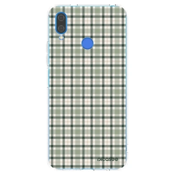 Picasee silikonový průhledný obal pro Huawei Nova 3 - Sage Tartan