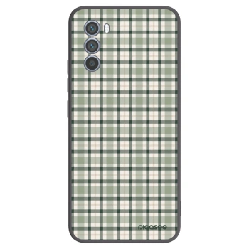 Obal pro Motorola Moto G62 - Sage Tartan