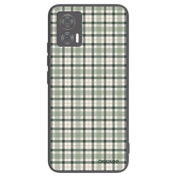 Obal pro Motorola Edge 30 Neo - Sage Tartan