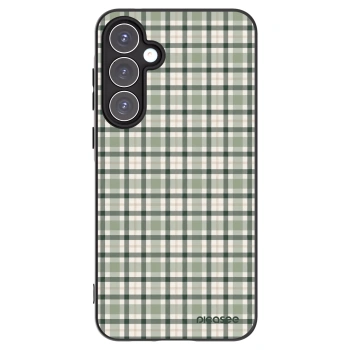 Picasee silikonový černý obal pro Samsung Galaxy A55 5G A556B - Sage Tartan