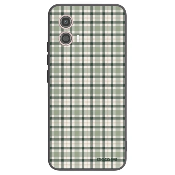 Obal pro Motorola Moto G53 5G - Sage Tartan