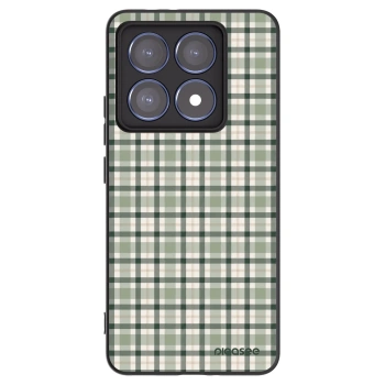 Picasee silikonový černý obal pro Xiaomi 14T Pro - Sage Tartan