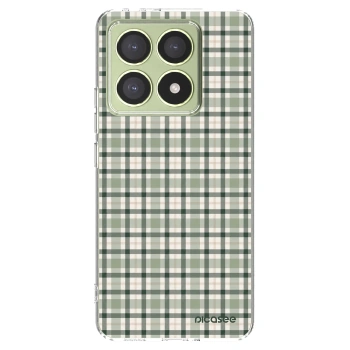 Picasee silikonový průhledný obal pro Xiaomi 14T - Sage Tartan