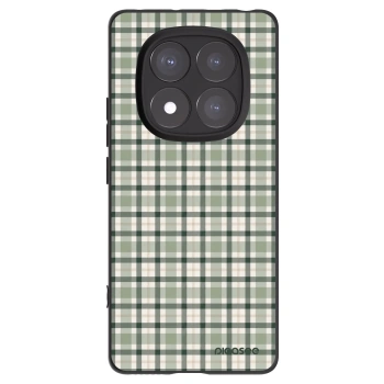 Picasee silikonový černý obal pro Xiaomi Redmi Note 14 Pro+ 5G - Sage Tartan