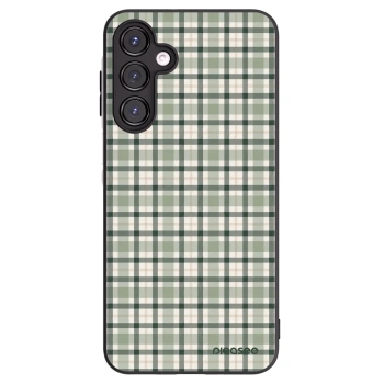 Picasee silikonový černý obal pro Samsung Galaxy A16 5G - Sage Tartan