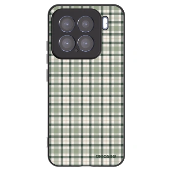 Picasee silikonový černý obal pro Xiaomi 15 - Sage Tartan