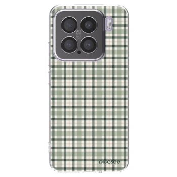 Picasee silikonový průhledný obal pro Xiaomi 15 - Sage Tartan