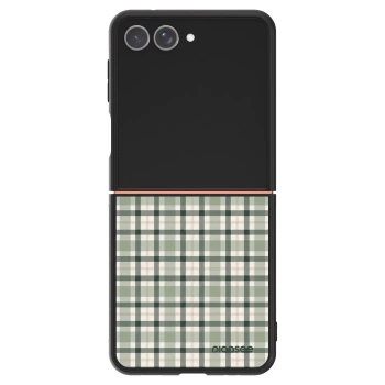 Picasee ULTIMATE CASE pro Samsung Galaxy Z Flip7 5G - Sage Tartan