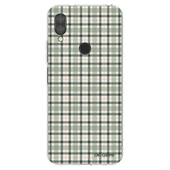Picasee silikonový průhledný obal pro Xiaomi Redmi 7 - Sage Tartan