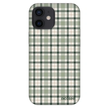 Obal pro Apple iPhone 12 mini - Sage Tartan