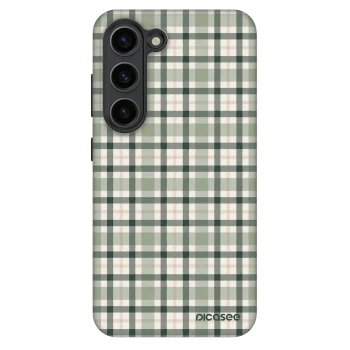 Obal pro Samsung Galaxy S23 5G - Sage Tartan