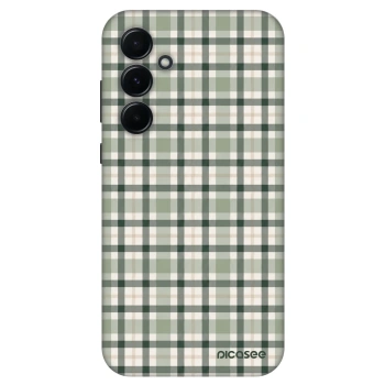 Obal pro Samsung Galaxy A55 5G A556B - Sage Tartan