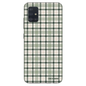 Obal pro Samsung Galaxy A51 A515F - Sage Tartan