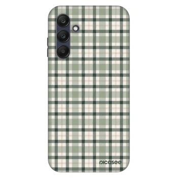 Obal pro Samsung Galaxy A25 A256B 5G - Sage Tartan