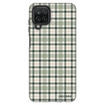 Obal pro Samsung Galaxy A12 A125F - Sage Tartan