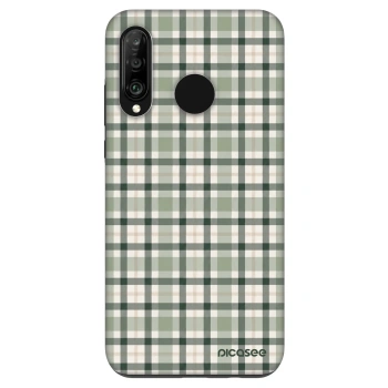 Obal pro Huawei P30 Lite - Sage Tartan