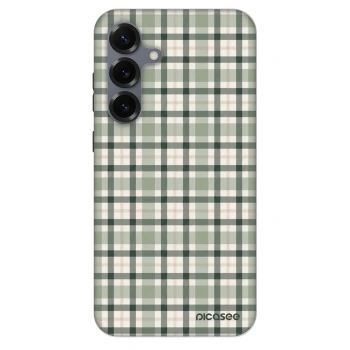Obal pro Samsung Galaxy S25+ 5G - Sage Tartan