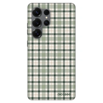 Obal pro Samsung Galaxy S25 Ultra 5G - Sage Tartan