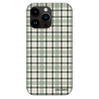 Obal pro Apple iPhone 13 Pro - Sage Tartan