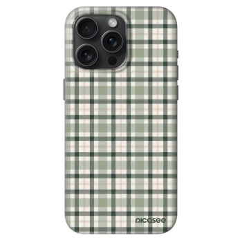 Obal pro Apple iPhone 15 Pro Max - Sage Tartan