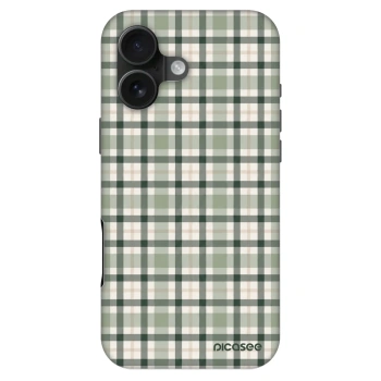 Obal pro Apple iPhone 16 - Sage Tartan