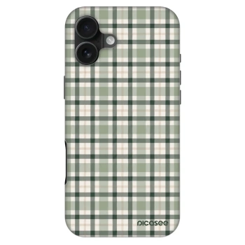 Obal pro Apple iPhone 16 Plus - Sage Tartan