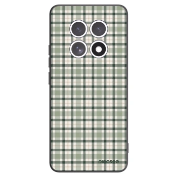 Picasee silikonový černý obal pro Xiaomi Redmi Note 15 4G - Sage Tartan